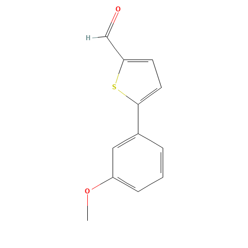 5-(3-methoxyphenyl)thiophene-2-carbaldehyde (CAS: 249504-37-8) - Related Chemical Product