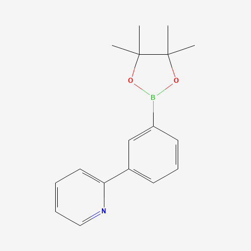 2-[3-(4,4,5,5-tetramethyl-1,3,2-dioxaborolan-2-yl)phenyl]pyridine (CAS: 453530-49-9) - Related Chemical Product