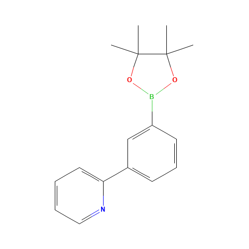 2-[3-(4,4,5,5-tetramethyl-1,3,2-dioxaborolan-2-yl)phenyl]pyridine (CAS: 453530-49-9) - Related Chemical Product