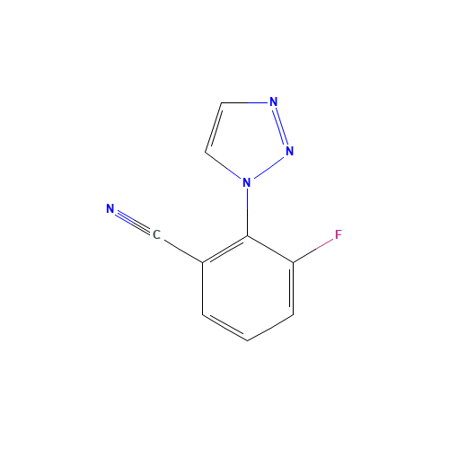 3-fluoro-2-(triazol-1-yl)benzonitrile (CAS: 1293285-09-2) - Related Chemical Product