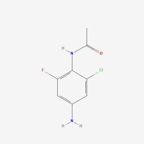 N-(4-amino-2-chloro-6-fluorophenyl)acetamide (CAS: 218929-90-9) - Related Chemical Product