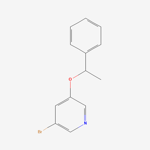 3-bromo-5-(1-phenylethoxy)pyridine (CAS: 1479765-86-0) - Related Chemical Product
