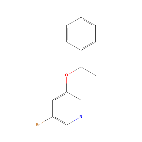3-bromo-5-(1-phenylethoxy)pyridine (CAS: 1479765-86-0) - Related Chemical Product