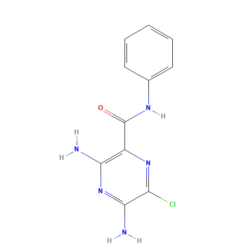 3,5-diamino-6-chloro-N-phenylpyrazine-2-carboxamide (CAS: 32209-55-5) - Related Chemical Product
