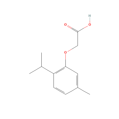 2-(5-methyl-2-propan-2-ylphenoxy)acetic acid (CAS: 5333-40-4) - Related Chemical Product