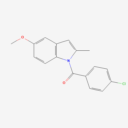 (4-chlorophenyl)-(5-methoxy-2-methylindol-1-yl)methanone (CAS: 6260-97-5) - Related Chemical Product