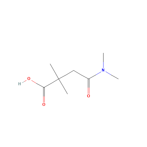4-(dimethylamino)-2,2-dimethyl-4-oxobutanoic acid (CAS: 109233-98-9) - Related Chemical Product
