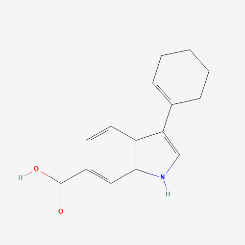 3-(cyclohexen-1-yl)-1H-indole-6-carboxylic acid (CAS: 494799-16-5) - Related Chemical Product