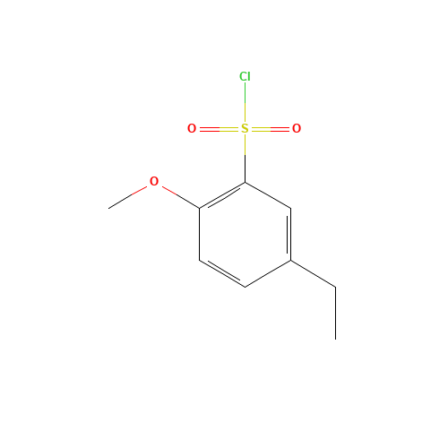 5-ethyl-2-methoxybenzenesulfonyl chloride (CAS: 88040-88-4) - Related Chemical Product