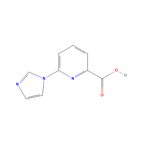 6-imidazol-1-ylpyridine-2-carboxylic acid (CAS: 1083402-25-8) - Related Chemical Product