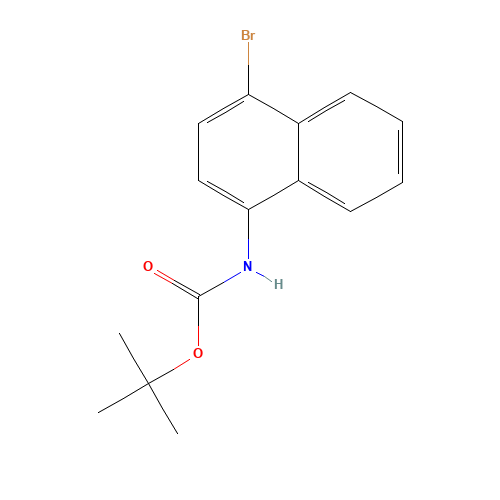 tert-butyl N-(4-bromonaphthalen-1-yl)carbamate (CAS: 168169-11-7) - Related Chemical Product