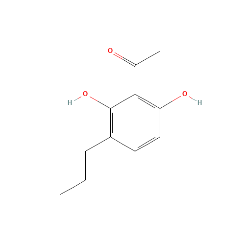 1-(2,6-dihydroxy-3-propylphenyl)ethanone (CAS: 53542-79-3) - Related Chemical Product
