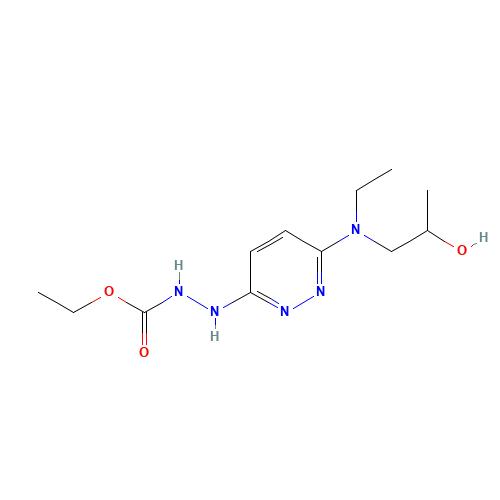 ethyl N-[[6-[ethyl(2-hydroxypropyl)amino]pyridazin-3-yl]amino]carbamate (CAS: 64241-34-5) - Related Chemical Product