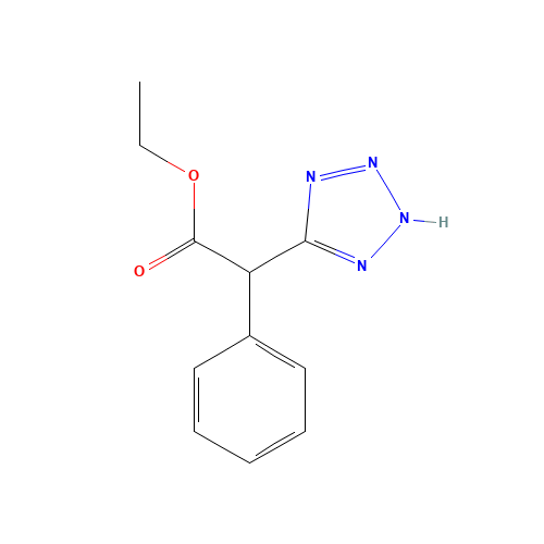 ethyl 2-phenyl-2-(2H-tetrazol-5-yl)acetate (CAS: 149476-31-3) - Related Chemical Product
