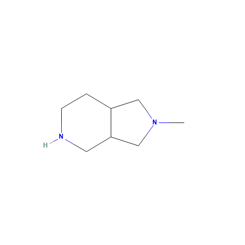 2-methyl-1,3,3a,4,5,6,7,7a-octahydropyrrolo[3,4-c]pyridine (CAS: 885959-24-0) - Related Chemical Product