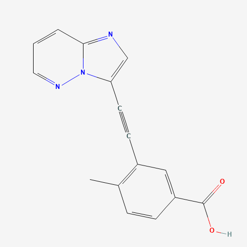 3-(2-imidazo[1,2-b]pyridazin-3-ylethynyl)-4-methylbenzoic acid (CAS: 1300690-48-5) - Related Chemical Product