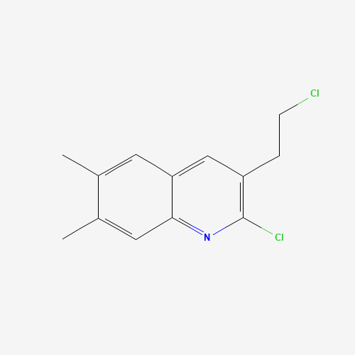 2-chloro-3-(2-chloroethyl)-6,7-dimethylquinoline (CAS: 893724-61-3) - Related Chemical Product