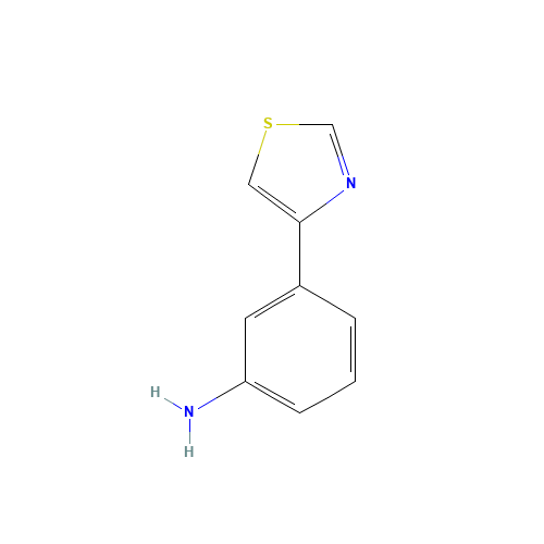 3-(1,3-thiazol-4-yl)aniline (CAS: 134812-28-5) - Related Chemical Product