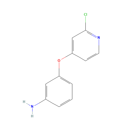 3-(2-chloropyridin-4-yl)oxyaniline (CAS: 943632-50-6) - Related Chemical Product