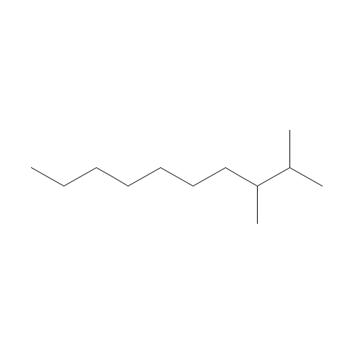 2,3-dimethyldecane (CAS: 17312-44-6) - Chemical Structure and Molecular Formula 