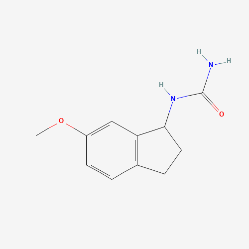 (6-methoxy-2,3-dihydro-1H-inden-1-yl)urea (CAS: 876408-61-6) - Related Chemical Product