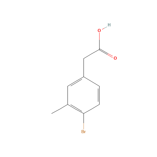 2-(4-bromo-3-methylphenyl)acetic acid (CAS: 215949-57-8) - Related Chemical Product