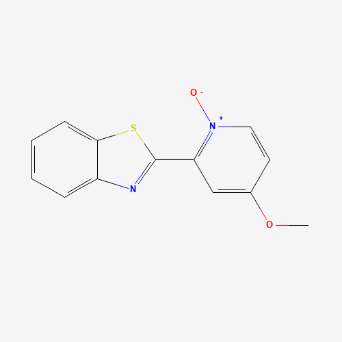 2-(4-methoxy-1-oxidopyridin-1-ium-2-yl)-1,3-benzothiazole (CAS: 1432592-56-7) - Related Chemical Product