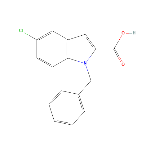 1-benzyl-5-chloroindole-2-carboxylic acid (CAS: 1026645-16-8) - Related Chemical Product