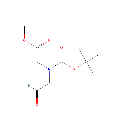 methyl 2-[(2-methylpropan-2-yl)oxycarbonyl-(2-oxoethyl)amino]acetate (CAS: 175211-73-1) - Related Chemical Product
