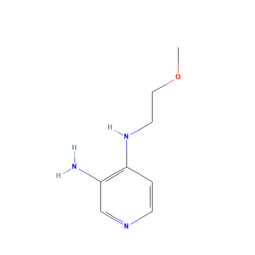 4-N-(2-methoxyethyl)pyridine-3,4-diamine (CAS: 1039985-93-7) - Related Chemical Product