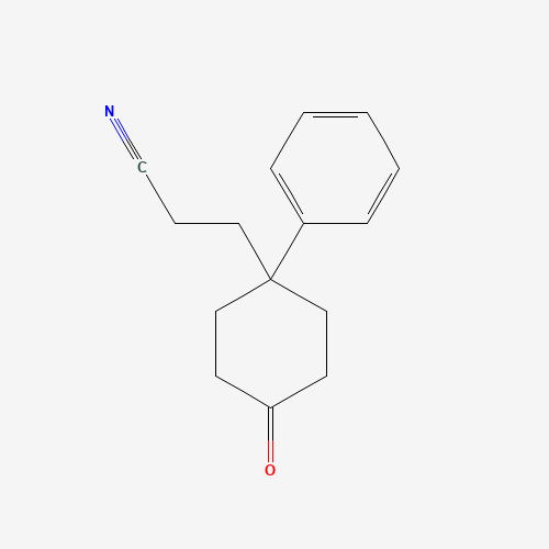 3-(4-oxo-1-phenylcyclohexyl)propanenitrile (CAS: 1006685-73-9) - Related Chemical Product