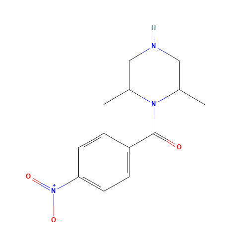 (2,6-dimethylpiperazin-1-yl)-(4-nitrophenyl)methanone (CAS: 1384448-51-4) - Related Chemical Product