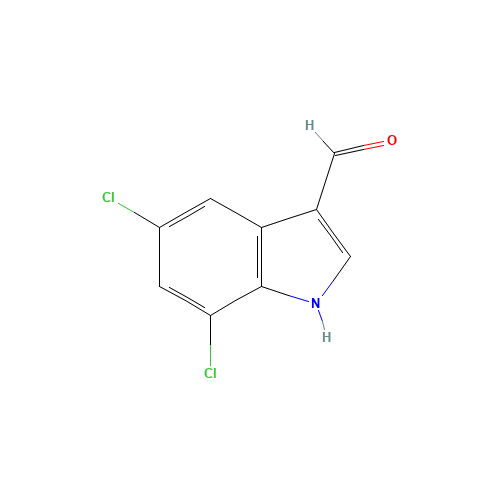 5,7-dichloro-1H-indole-3-carbaldehyde (CAS: 4771-51-1) - Related Chemical Product