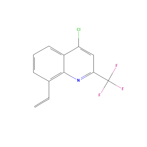 4-chloro-8-ethenyl-2-(trifluoromethyl)quinoline (CAS: 1000205-32-2) - Related Chemical Product