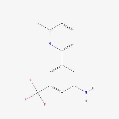 3-(6-methylpyridin-2-yl)-5-(trifluoromethyl)aniline (CAS: 853298-67-6) - Related Chemical Product