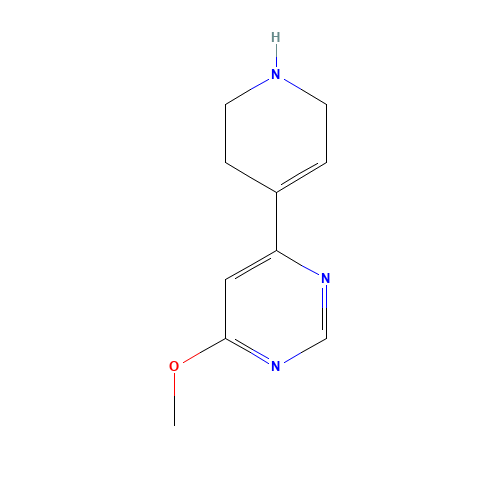 4-methoxy-6-(1,2,3,6-tetrahydropyridin-4-yl)pyrimidine (CAS: 1443282-60-7) - Related Chemical Product