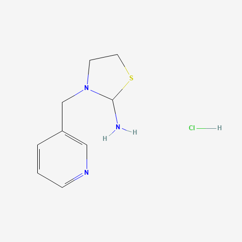 3-(pyridin-3-ylmethyl)-1,3-thiazolidin-2-amine;hydrochloride (CAS: 115970-25-7) - Related Chemical Product