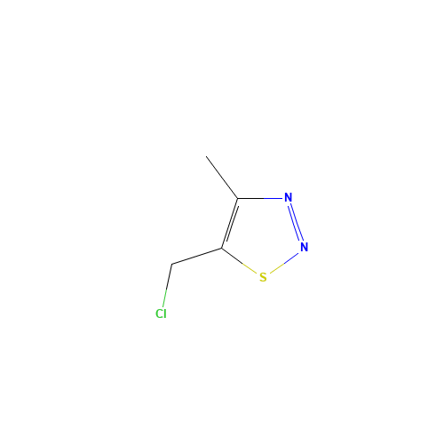 5-(chloromethyl)-4-methylthiadiazole (CAS: 82172-42-7) - Related Chemical Product
