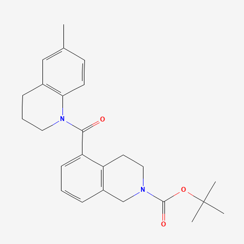 tert-butyl 5-(6-methyl-3,4-dihydro-2H-quinoline-1-carbonyl)-3,4-dihydro-1H-isoquinoline-2-carboxylate (CAS: 1430563-68-0) - Related Chemical Product