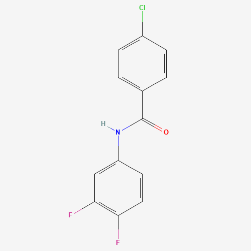 4-chloro-N-(3,4-difluorophenyl)benzamide (CAS: 328262-13-1) - Related Chemical Product