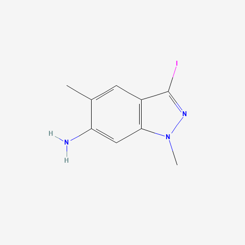 3-iodo-1,5-dimethylindazol-6-amine (CAS: 1190892-75-1) - Related Chemical Product