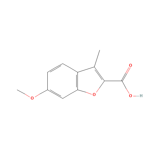 6-methoxy-3-methyl-1-benzofuran-2-carboxylic acid (CAS: 10410-29-4) - Related Chemical Product
