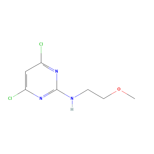 4,6-dichloro-N-(2-methoxyethyl)pyrimidin-2-amine (CAS: 879609-70-8) - Related Chemical Product