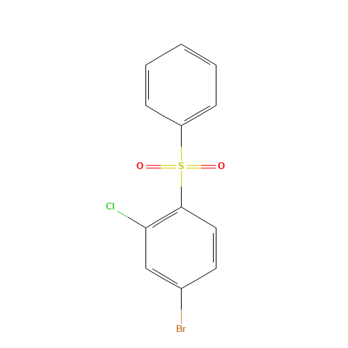1-(benzenesulfonyl)-4-bromo-2-chlorobenzene (CAS: 933063-02-6) - Related Chemical Product