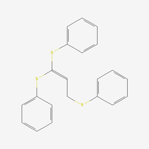 1,3-bis(phenylsulfanyl)prop-1-enylsulfanylbenzene (CAS: 102070-37-1) - Related Chemical Product