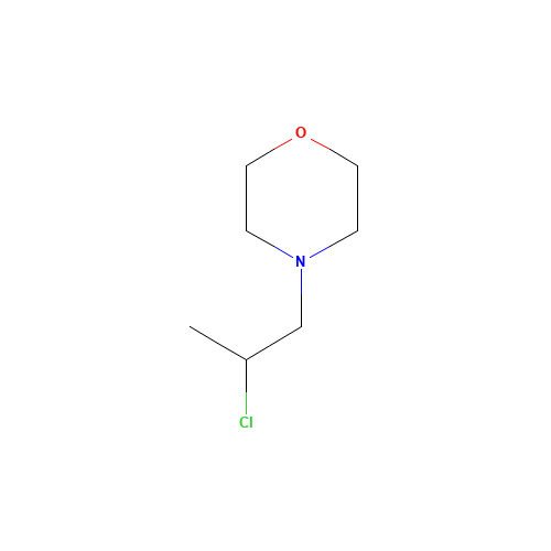 4-(2-chloropropyl)morpholine (CAS: 41821-45-8) - Related Chemical Product