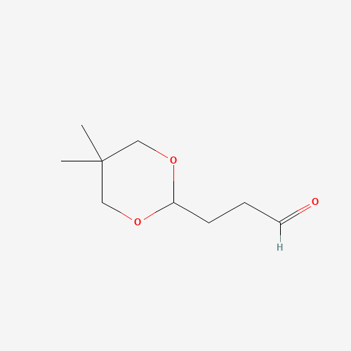 3-(5,5-dimethyl-1,3-dioxan-2-yl)propanal (CAS: 58697-03-3) - Related Chemical Product