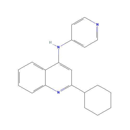 2-cyclohexyl-N-pyridin-4-ylquinolin-4-amine (CAS: 1303557-07-4) - Related Chemical Product