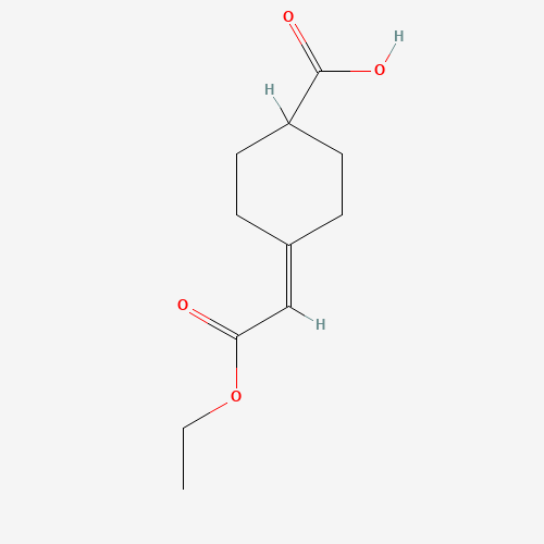 4-(2-ethoxy-2-oxoethylidene)cyclohexane-1-carboxylic acid (CAS: 866402-29-1) - Related Chemical Product