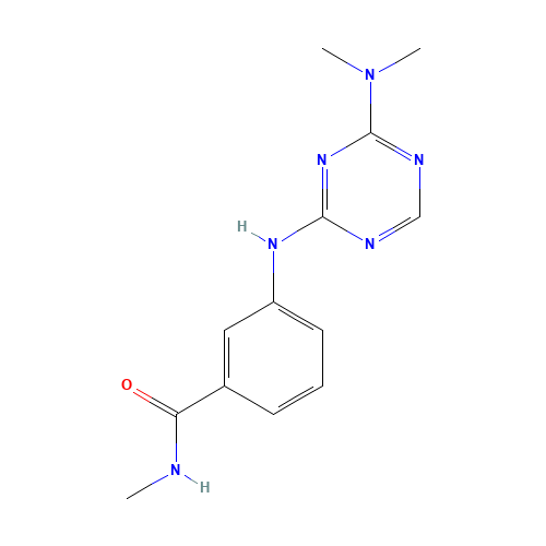3-[[4-(dimethylamino)-1,3,5-triazin-2-yl]amino]-N-methylbenzamide (CAS: 1332300-34-1) - Related Chemical Product